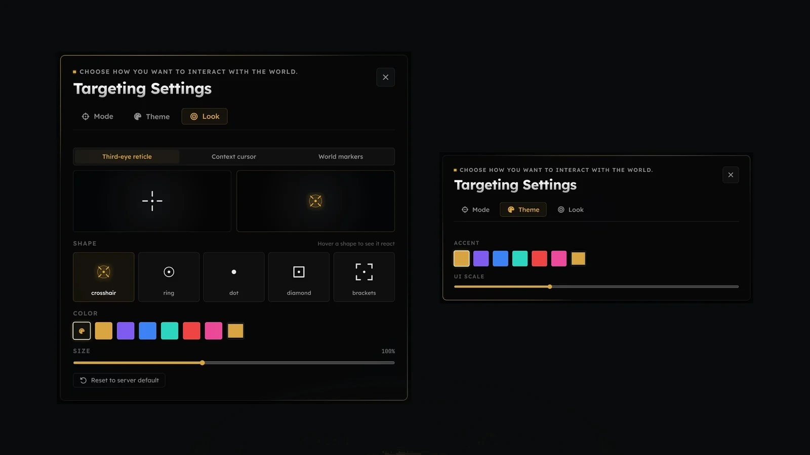 Its own interface, already in the suite's look